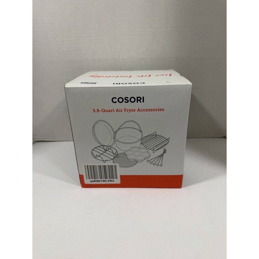 Cosori Air Fryer Accessories for 5.8 Quart Mini Pizza Muffins Kebab NEW